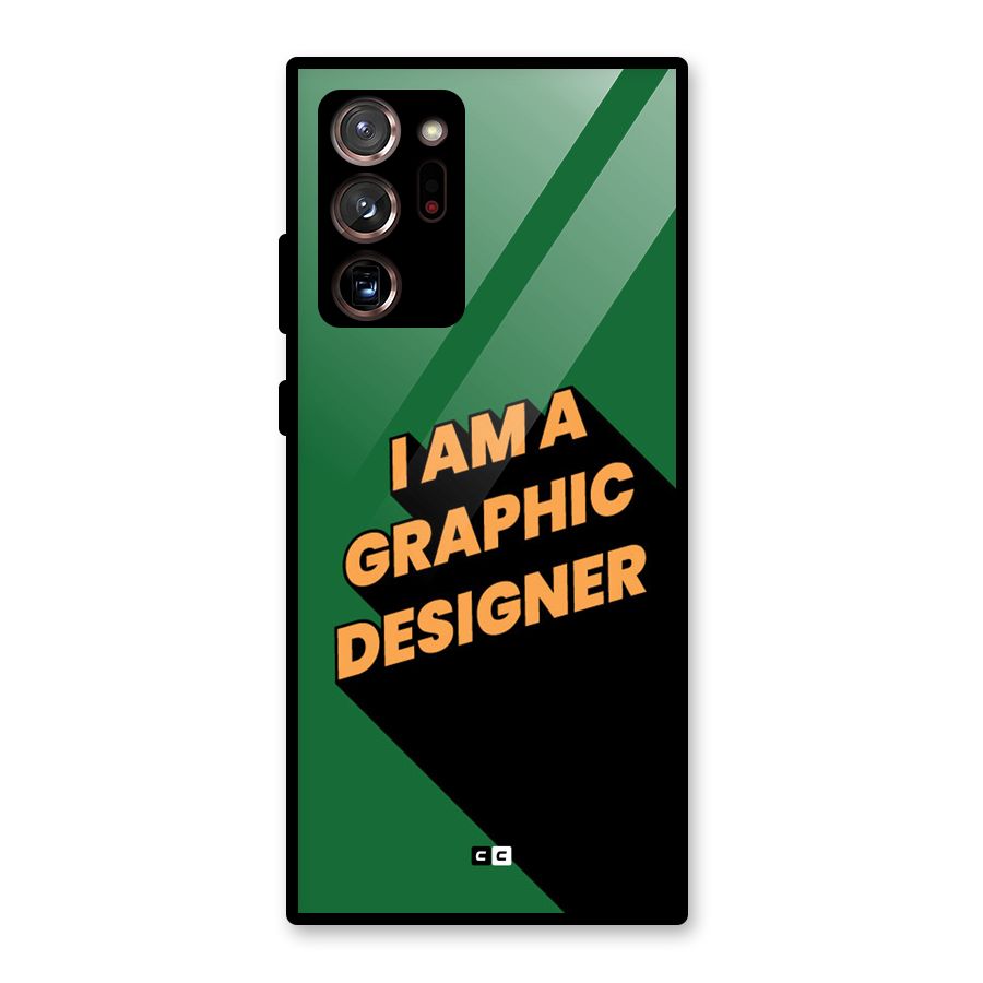 The Graphic Designer Glass Back Case for Galaxy Note 20 Ultra