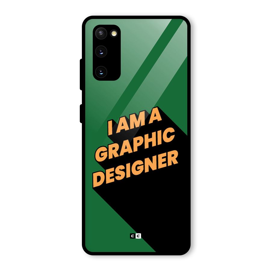 The Graphic Designer Glass Back Case for Galaxy S20 FE 5G