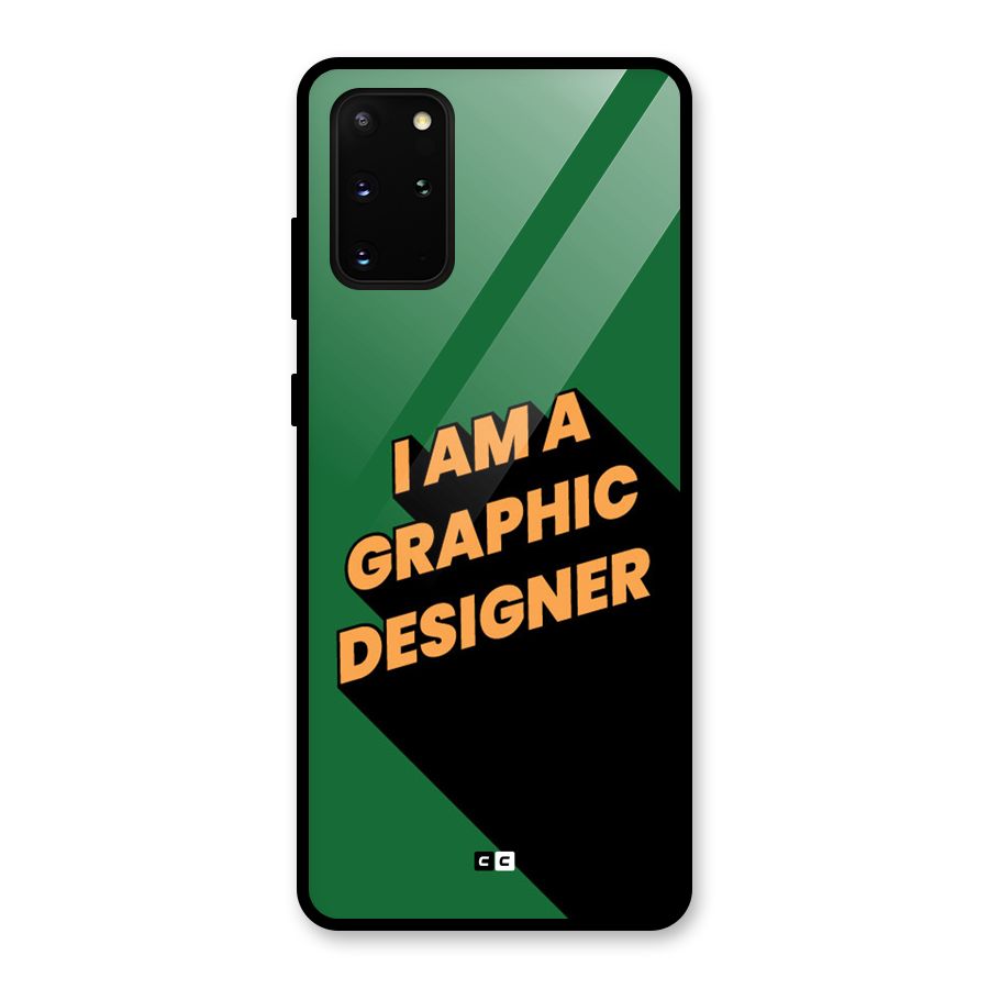 The Graphic Designer Glass Back Case for Galaxy S20 Plus