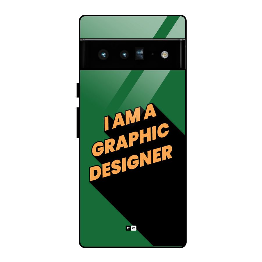 The Graphic Designer Glass Back Case for Google Pixel 6 Pro