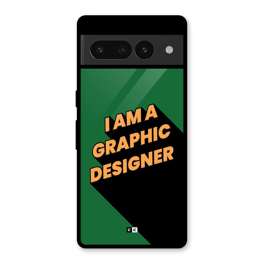 The Graphic Designer Glass Back Case for Google Pixel 7 Pro