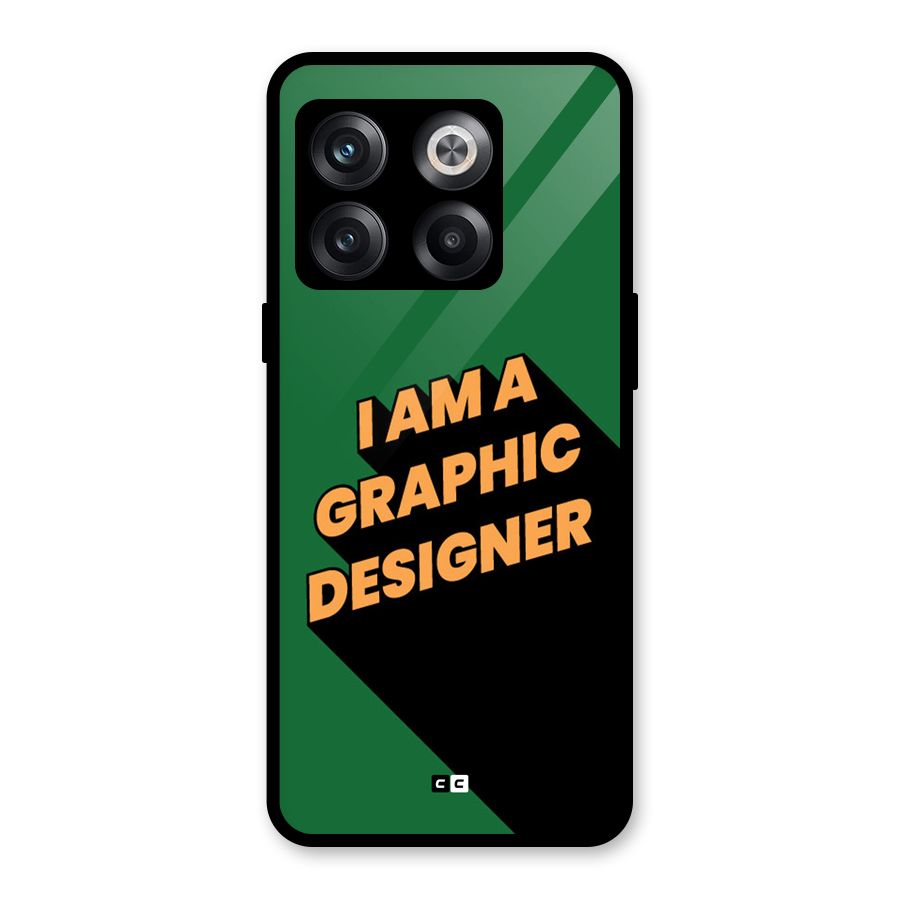 The Graphic Designer Glass Back Case for OnePlus 10T