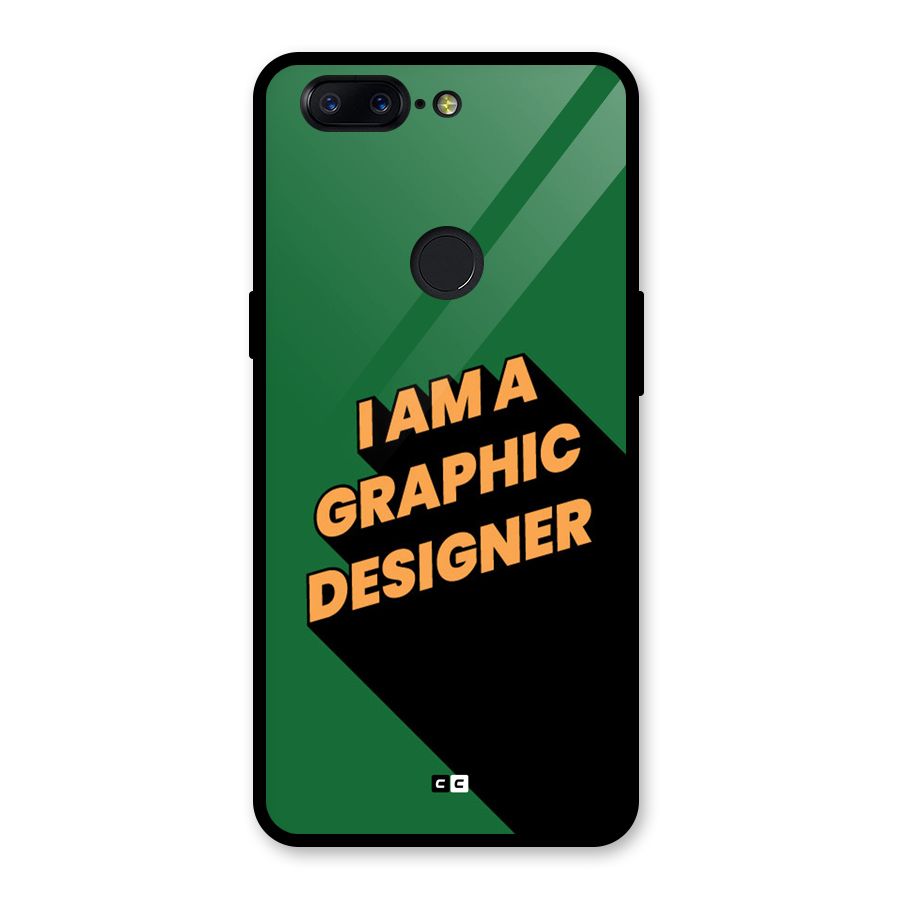 The Graphic Designer Glass Back Case for OnePlus 5T