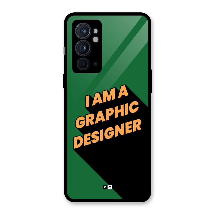 The Graphic Designer Glass Back Case for OnePlus 9RT 5G