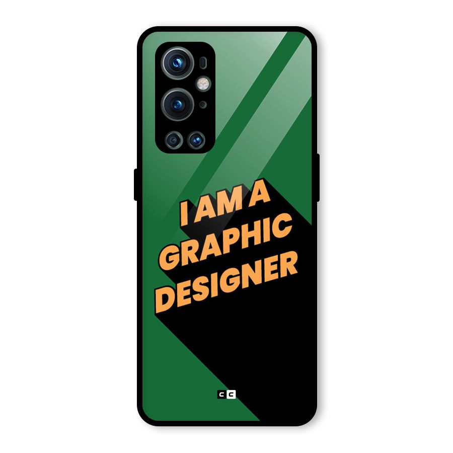 The Graphic Designer Glass Back Case for OnePlus 9 Pro