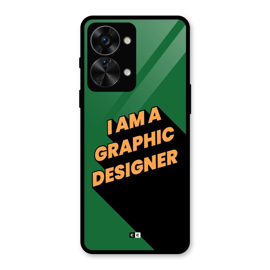 The Graphic Designer Glass Back Case for OnePlus Nord 2T