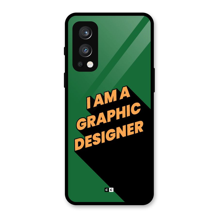 The Graphic Designer Glass Back Case for OnePlus Nord 2 5G
