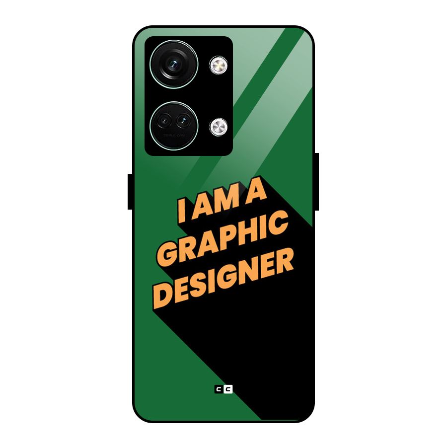 The Graphic Designer Glass Back Case for Oneplus Nord 3