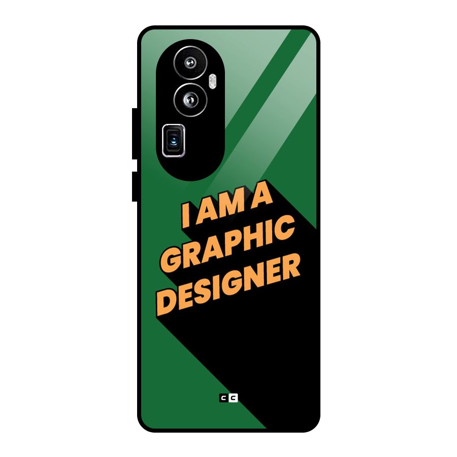 The Graphic Designer Glass Back Case for Oppo Reno10 Pro Plus