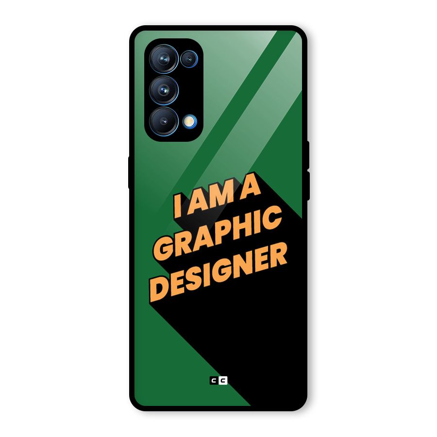 The Graphic Designer Glass Back Case for Oppo Reno5 Pro 5G