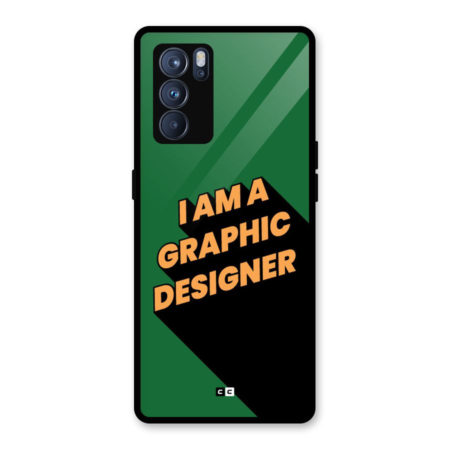The Graphic Designer Glass Back Case for Oppo Reno6 Pro 5G
