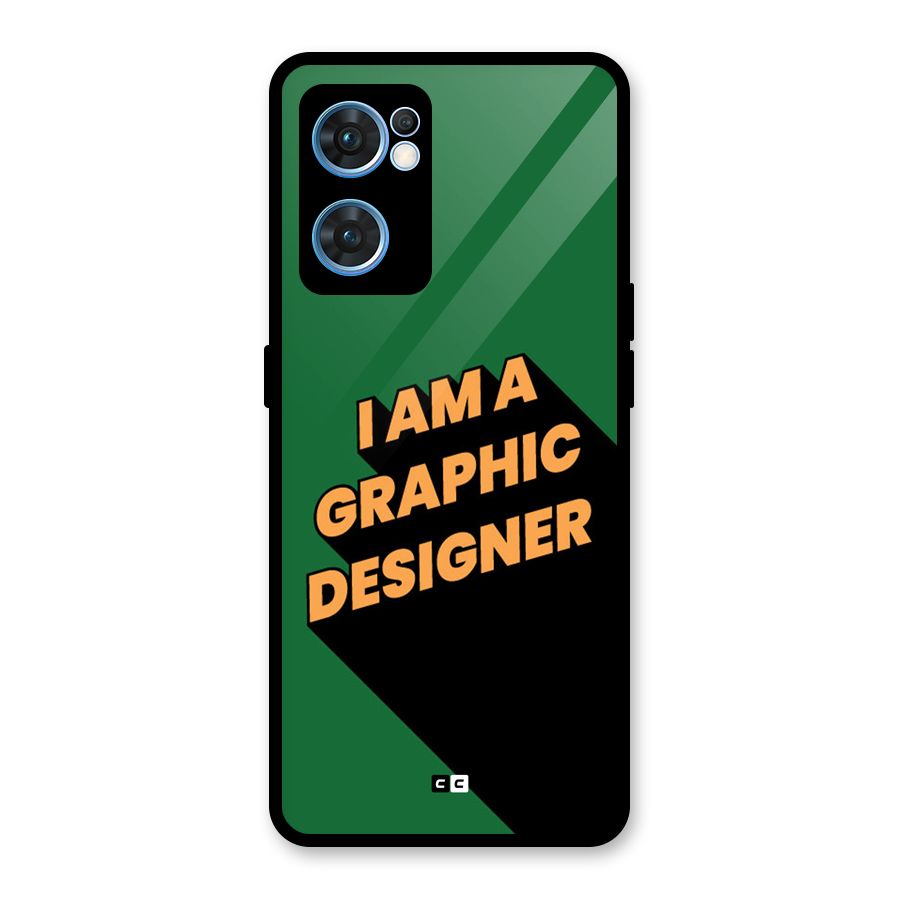 The Graphic Designer Glass Back Case for Oppo Reno7 5G
