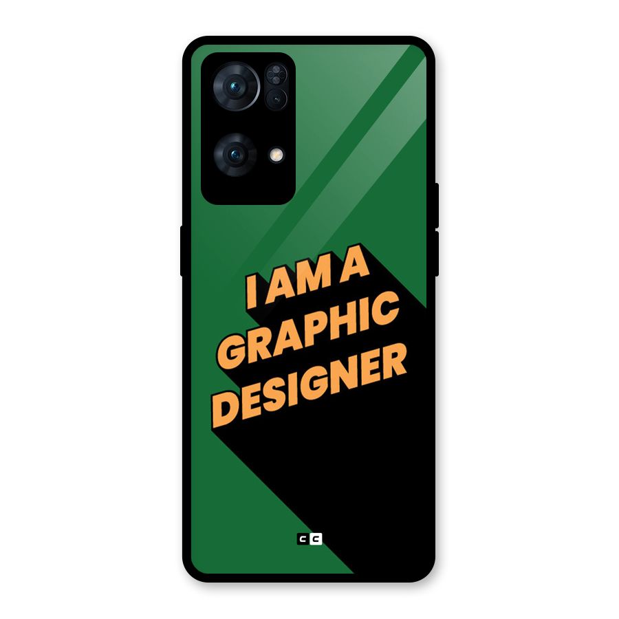 The Graphic Designer Glass Back Case for Oppo Reno7 Pro 5G