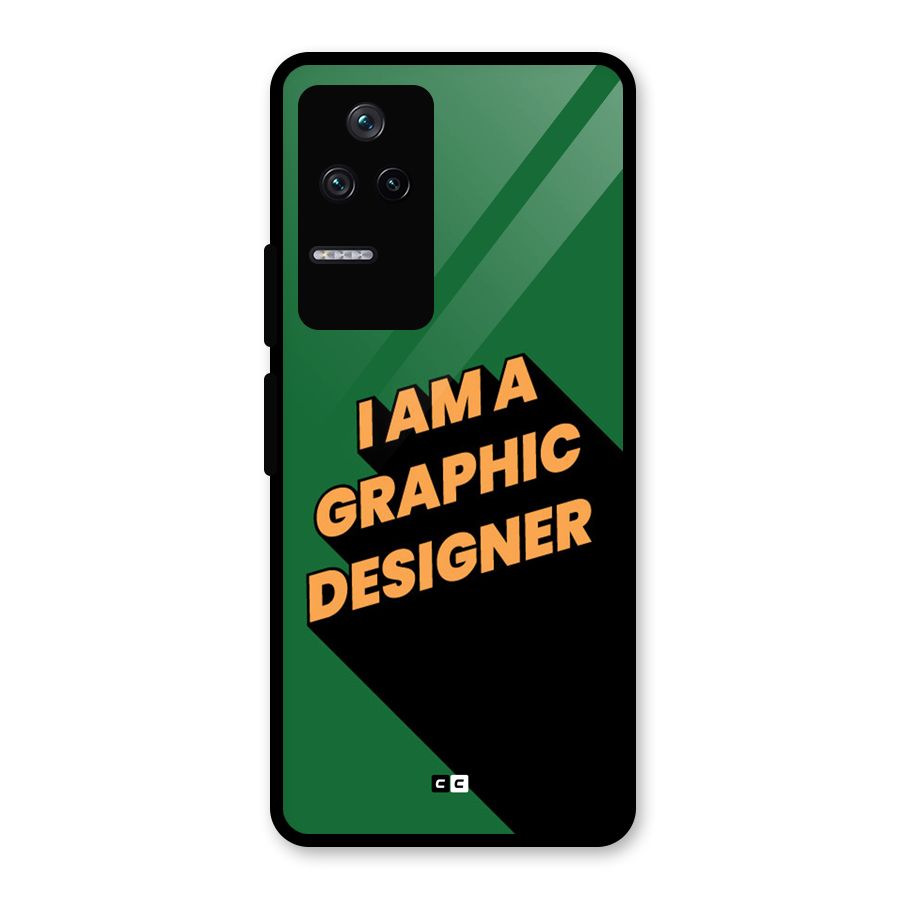 The Graphic Designer Glass Back Case for Poco F4 5G