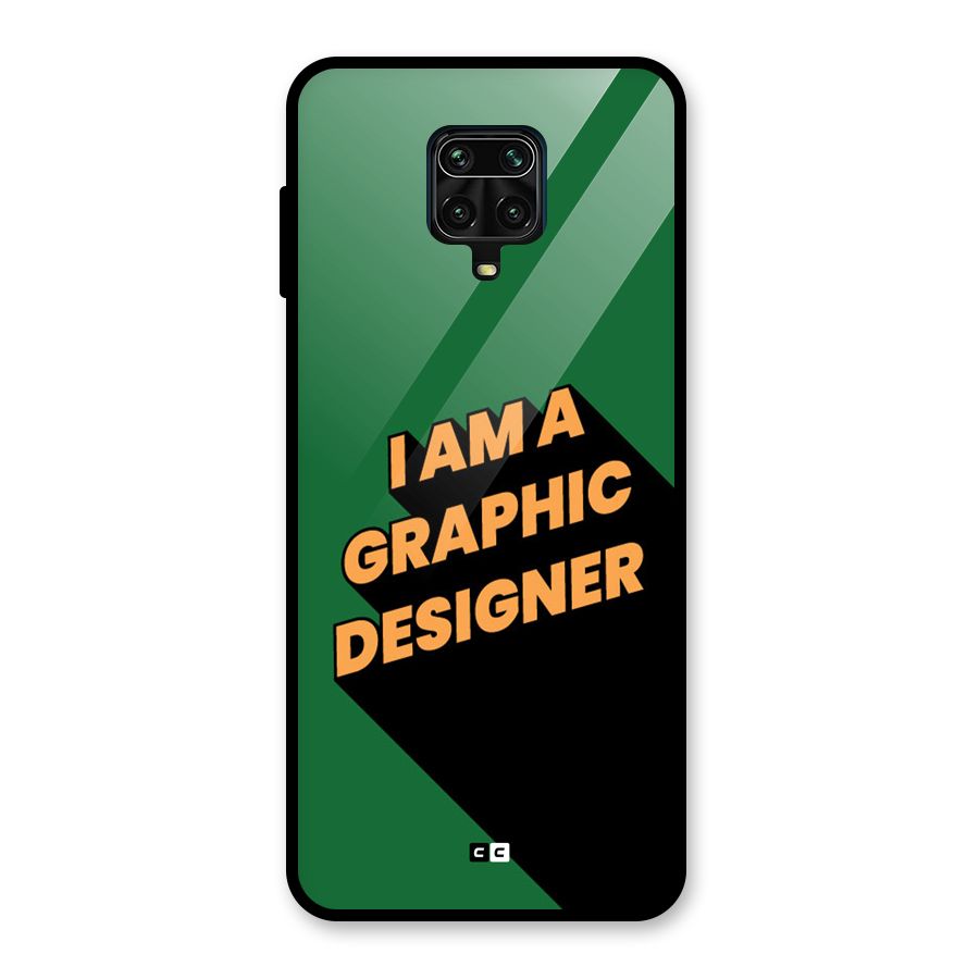 The Graphic Designer Glass Back Case for Poco M2 Pro