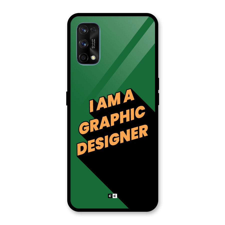 The Graphic Designer Glass Back Case for Realme 7 Pro