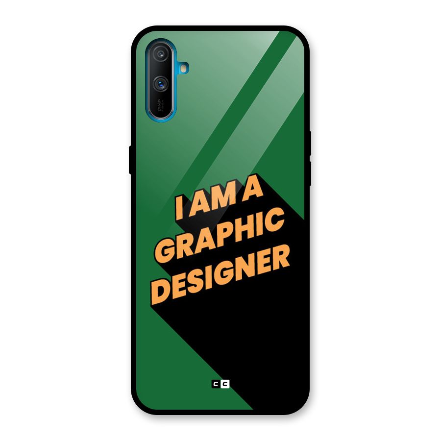 The Graphic Designer Glass Back Case for Realme C3