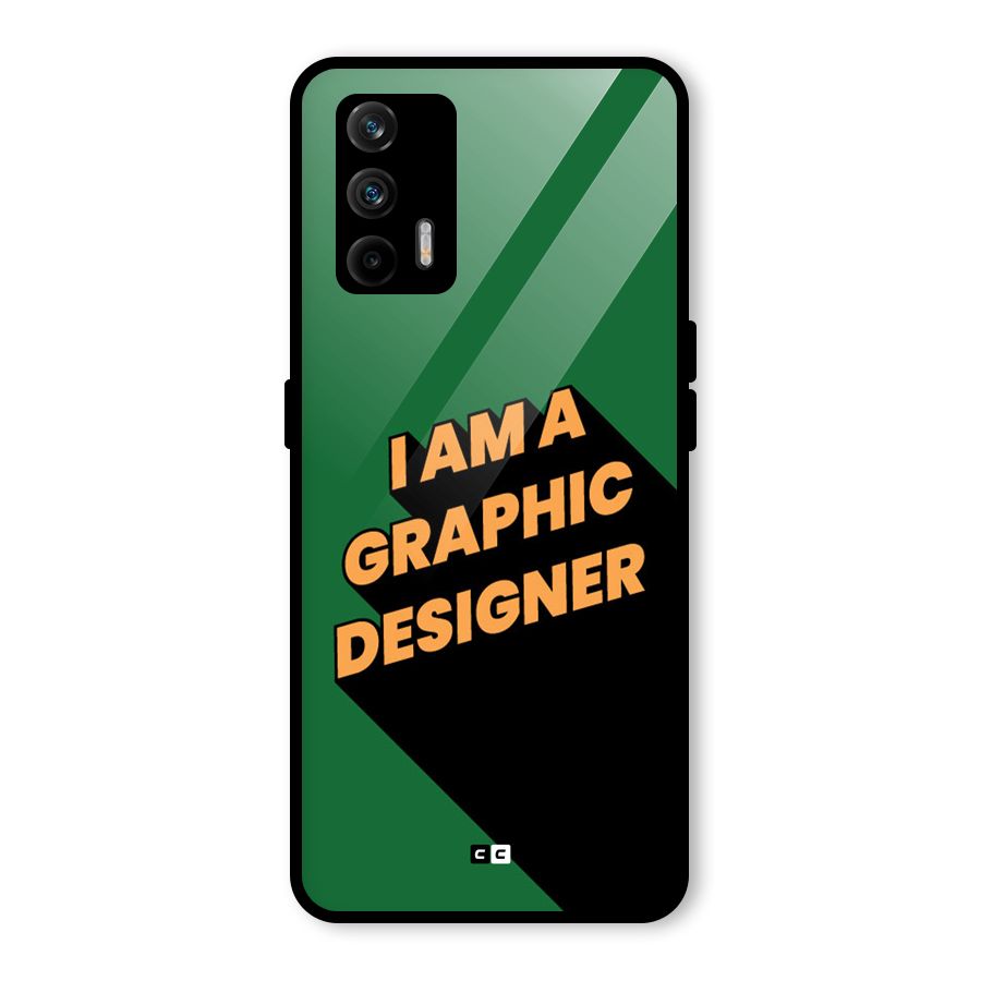 The Graphic Designer Glass Back Case for Realme GT 5G