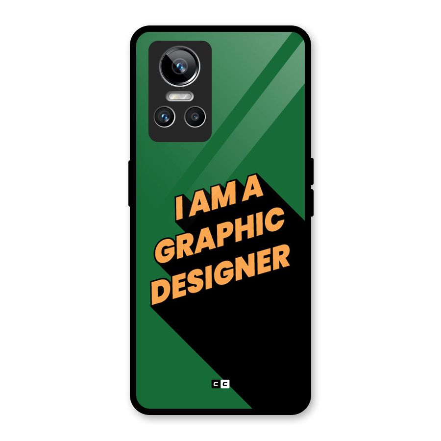 The Graphic Designer Glass Back Case for Realme GT Neo 3