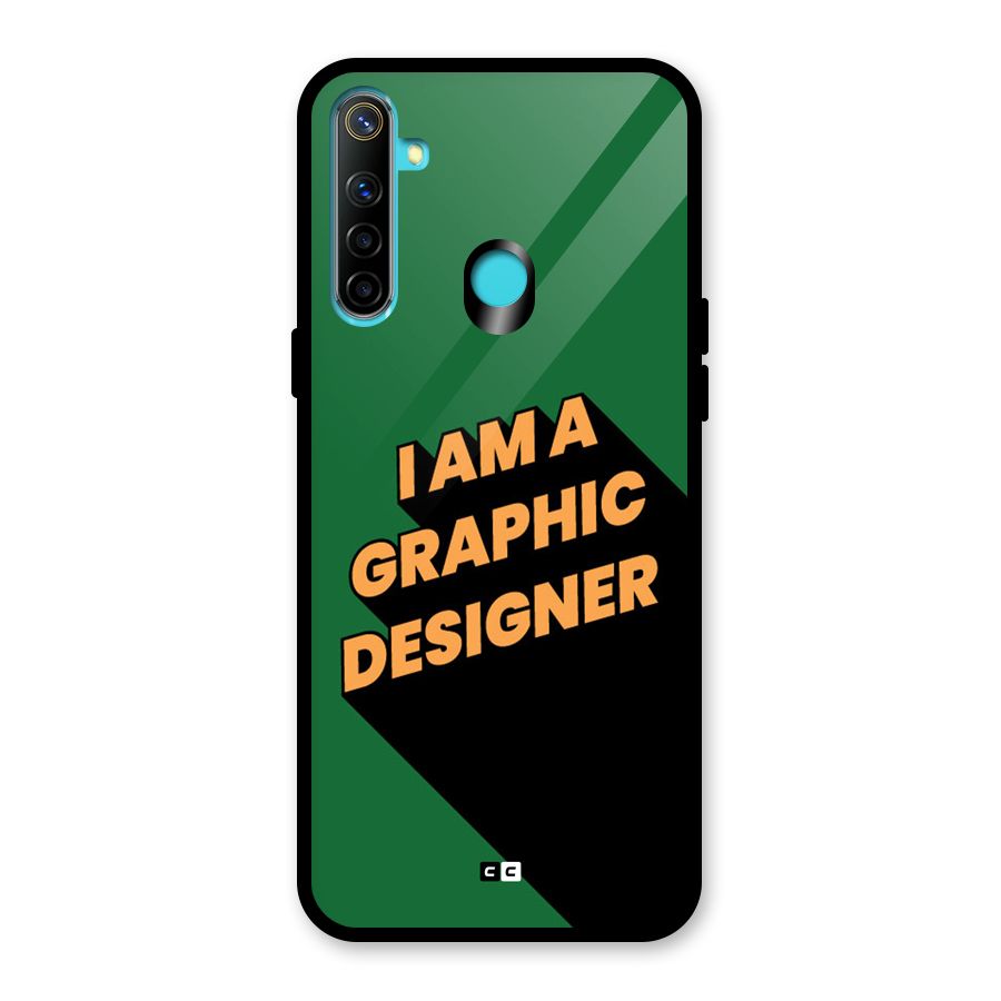 The Graphic Designer Glass Back Case for Realme Narzo 10