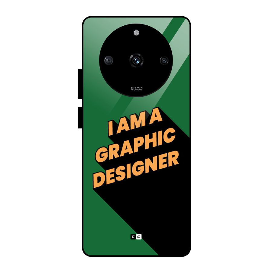 The Graphic Designer Glass Back Case for Realme Narzo 60 5G