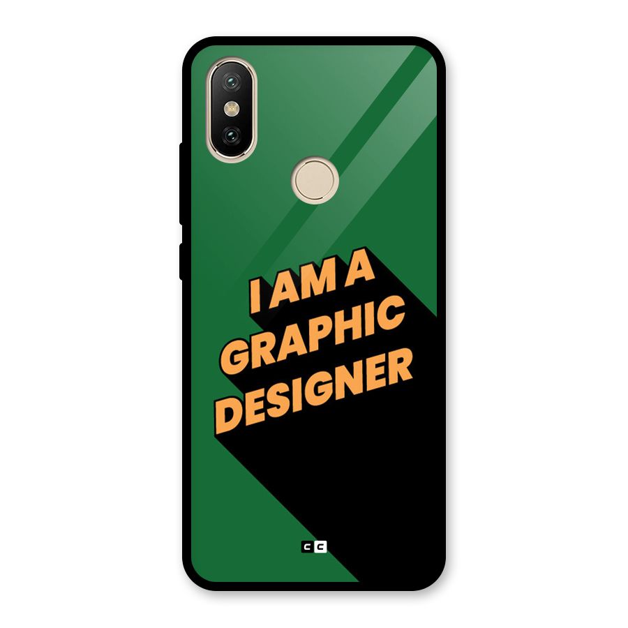 The Graphic Designer Glass Back Case for Redmi A2