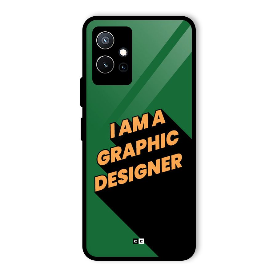 The Graphic Designer Glass Back Case for Vivo T1 5G