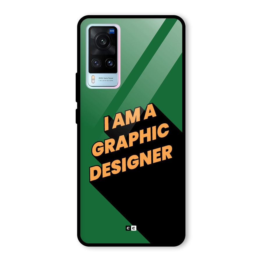 The Graphic Designer Glass Back Case for Vivo X60