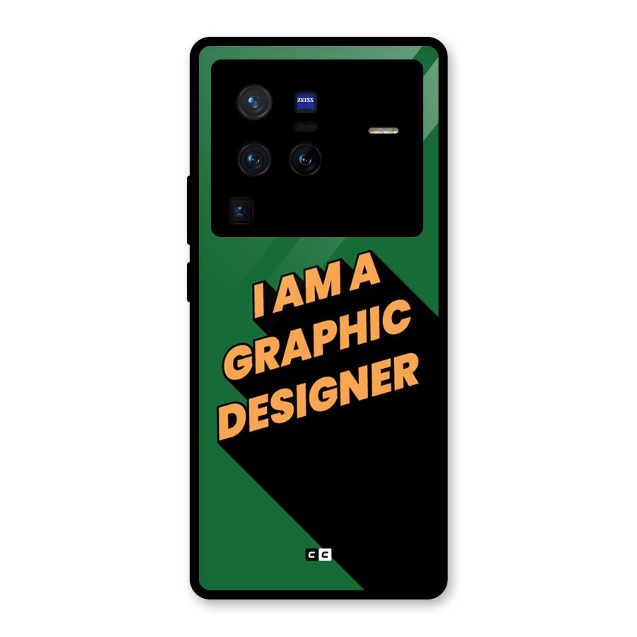 The Graphic Designer Glass Back Case for Vivo X80 Pro
