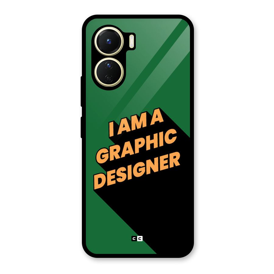 The Graphic Designer Glass Back Case for Vivo Y16