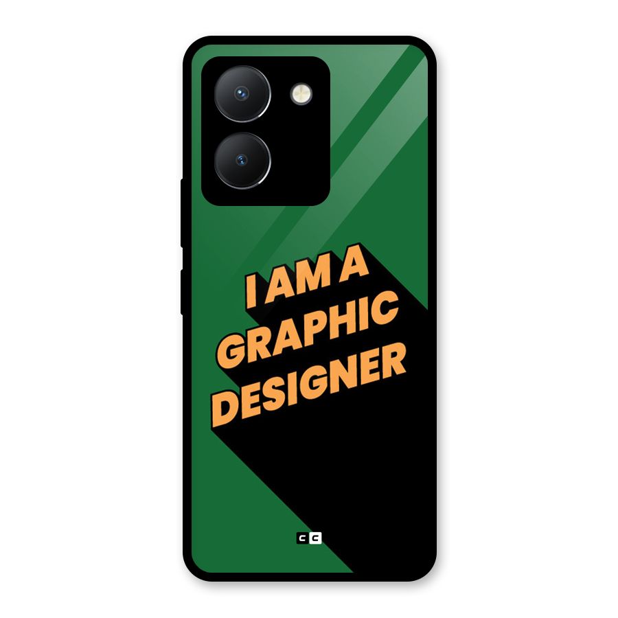 The Graphic Designer Glass Back Case for Vivo Y36