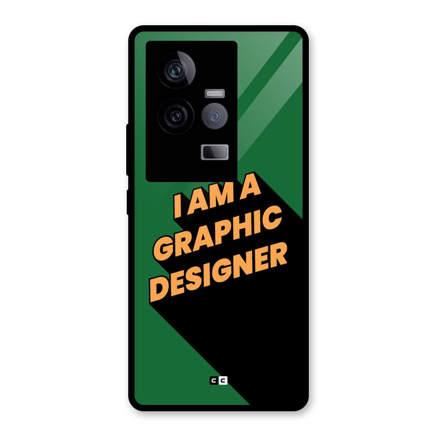 The Graphic Designer Glass Back Case for Vivo iQOO 11 5G