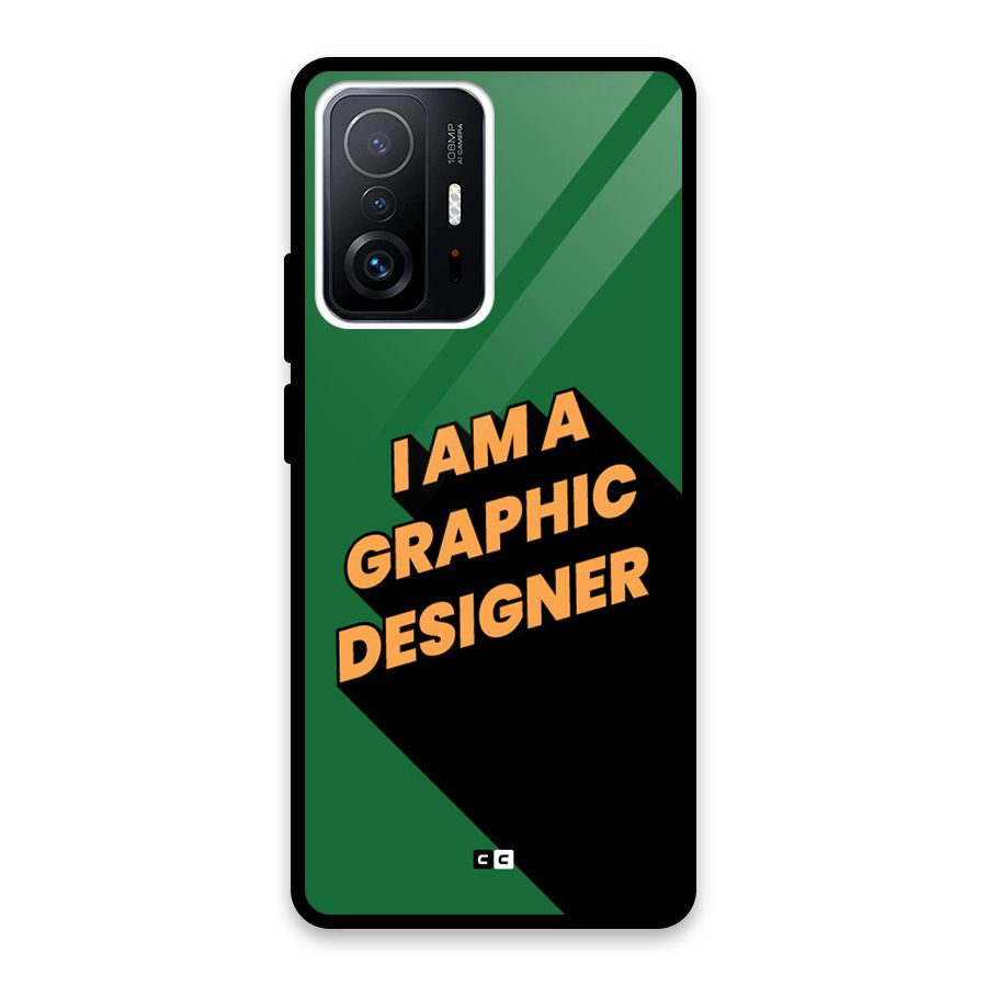 The Graphic Designer Glass Back Case for Xiaomi 11T Pro