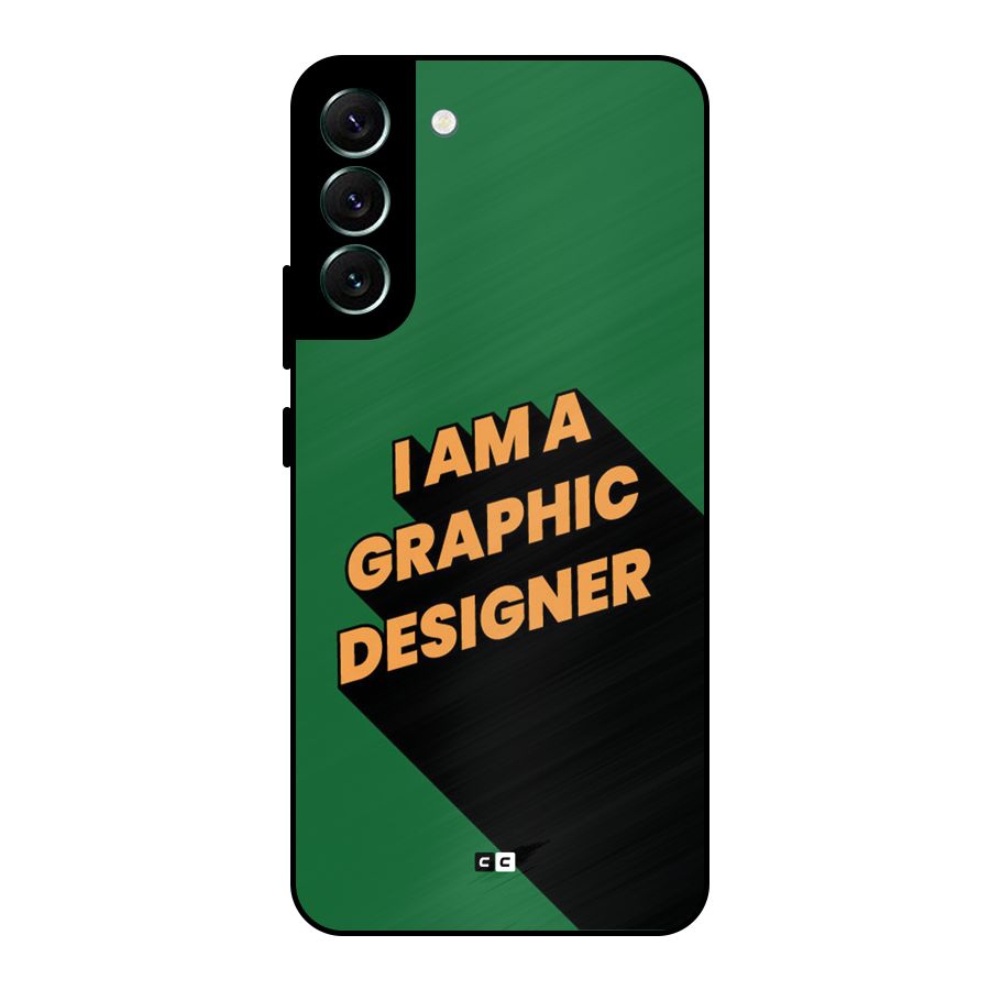 The Graphic Designer Metal Back Case for Galaxy S22 Plus 5G