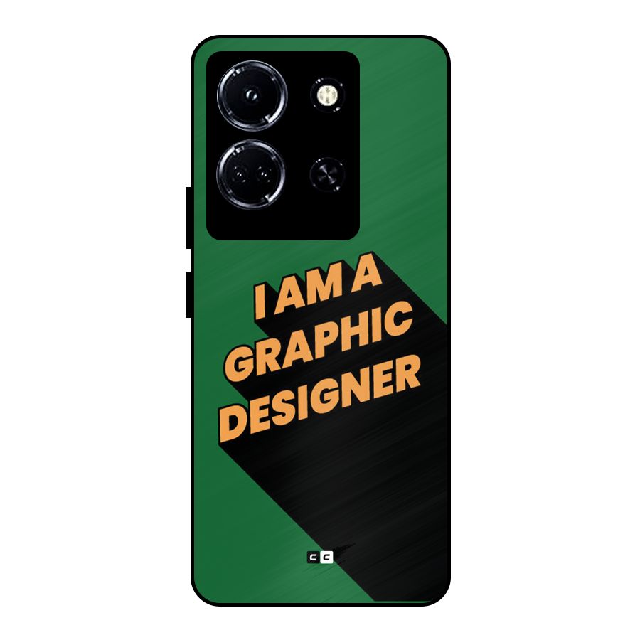 The Graphic Designer Metal Back Case for Infinix Note 30 5G