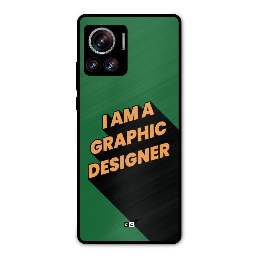 The Graphic Designer Metal Back Case for Motorola Edge 30 Ultra
