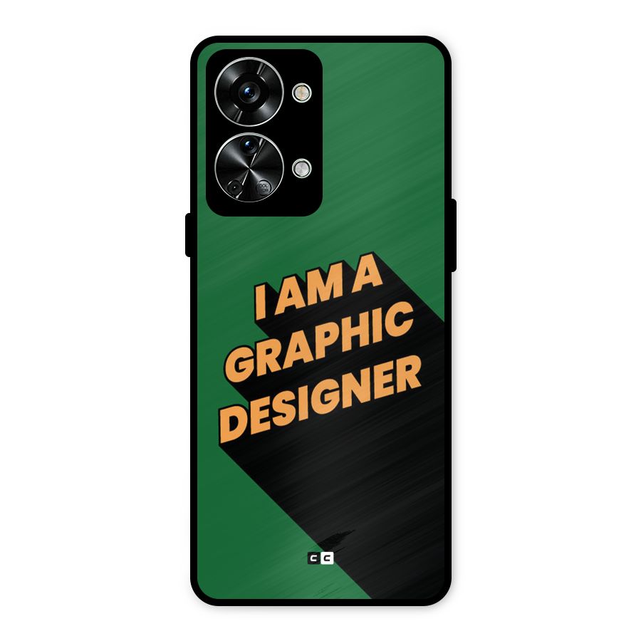 The Graphic Designer Metal Back Case for OnePlus Nord 2T