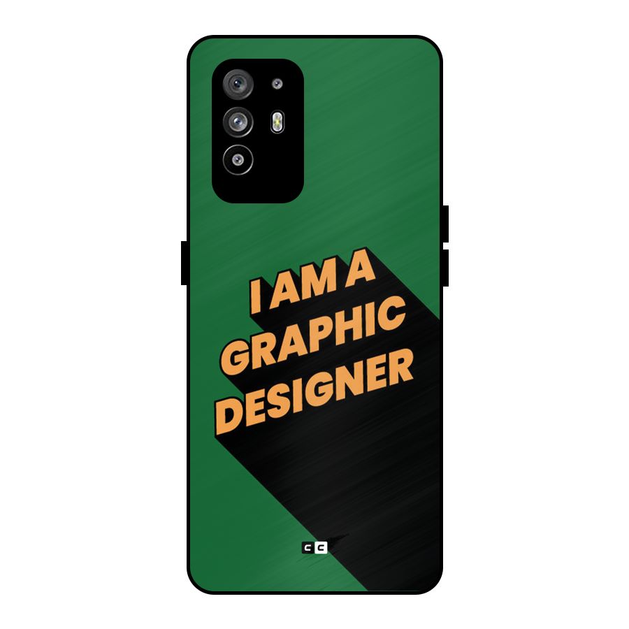 The Graphic Designer Metal Back Case for Oppo F19 Pro Plus 5G
