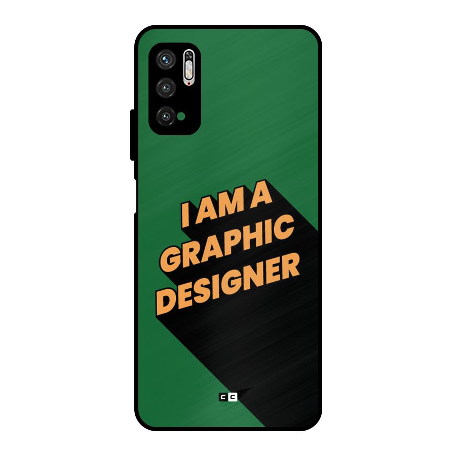 The Graphic Designer Metal Back Case for Poco M3 Pro 5G