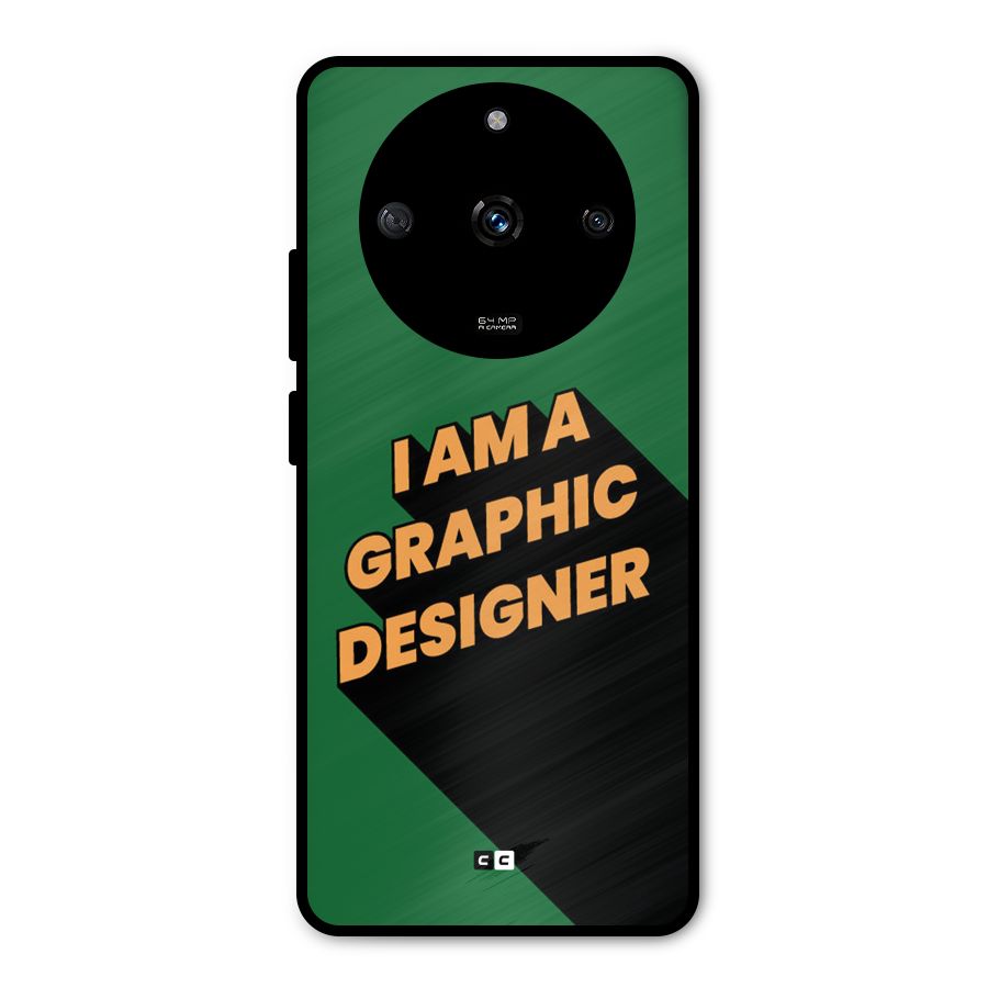 The Graphic Designer Metal Back Case for Realme Narzo 60 5G