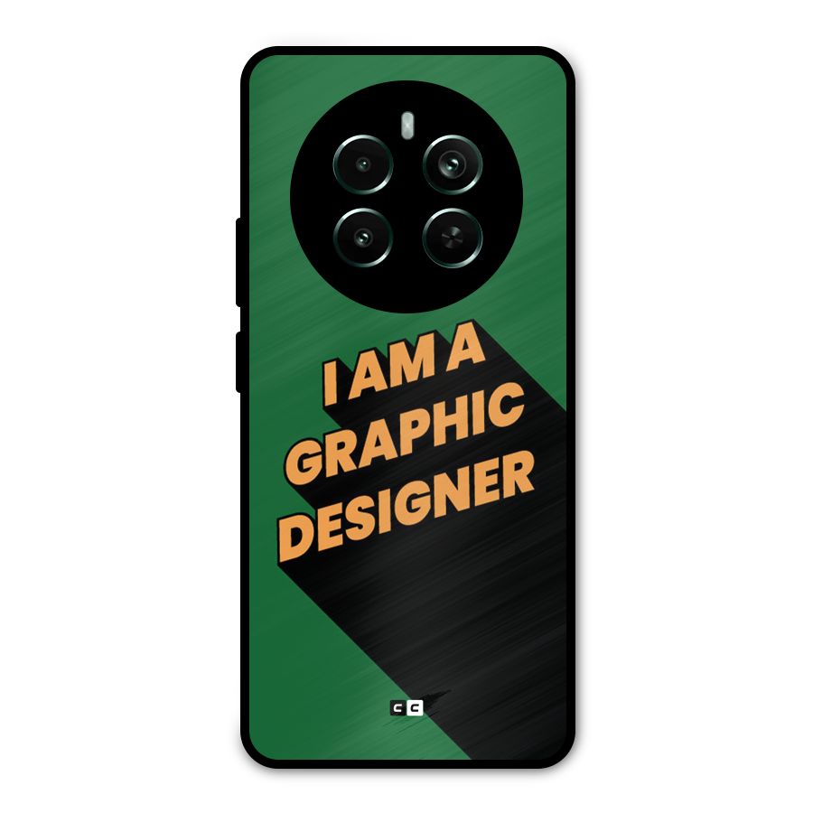 The Graphic Designer Metal Back Case for Realme Narzo 70 Pro