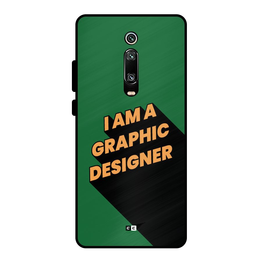 The Graphic Designer Metal Back Case for Redmi K20