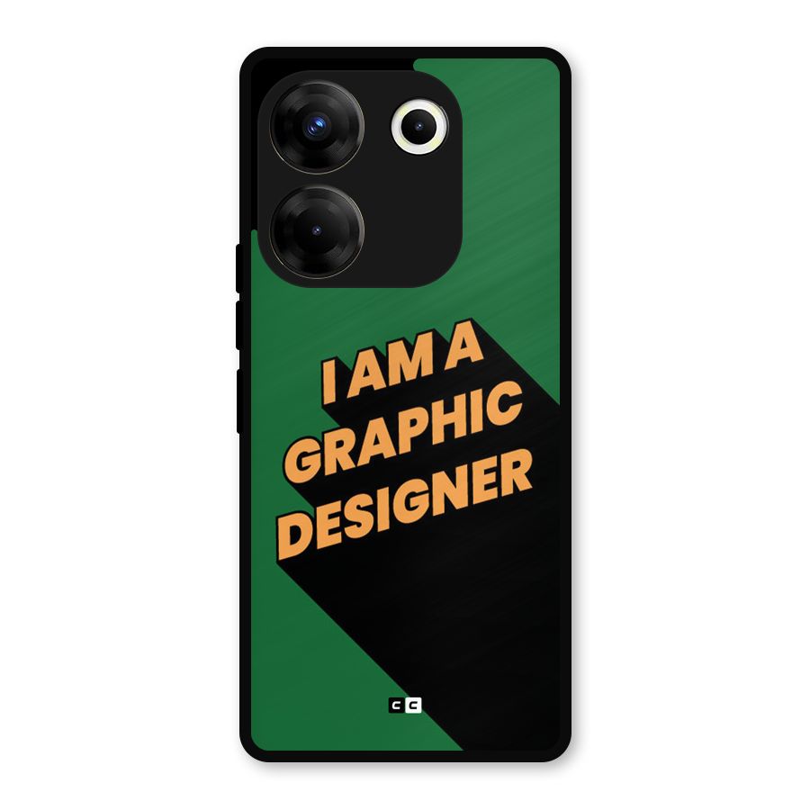The Graphic Designer Metal Back Case for Tecno Camon 20 Pro