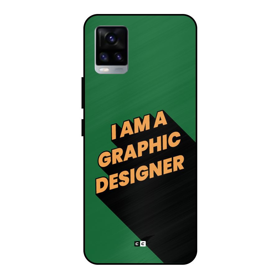 The Graphic Designer Metal Back Case for Vivo V20 2021