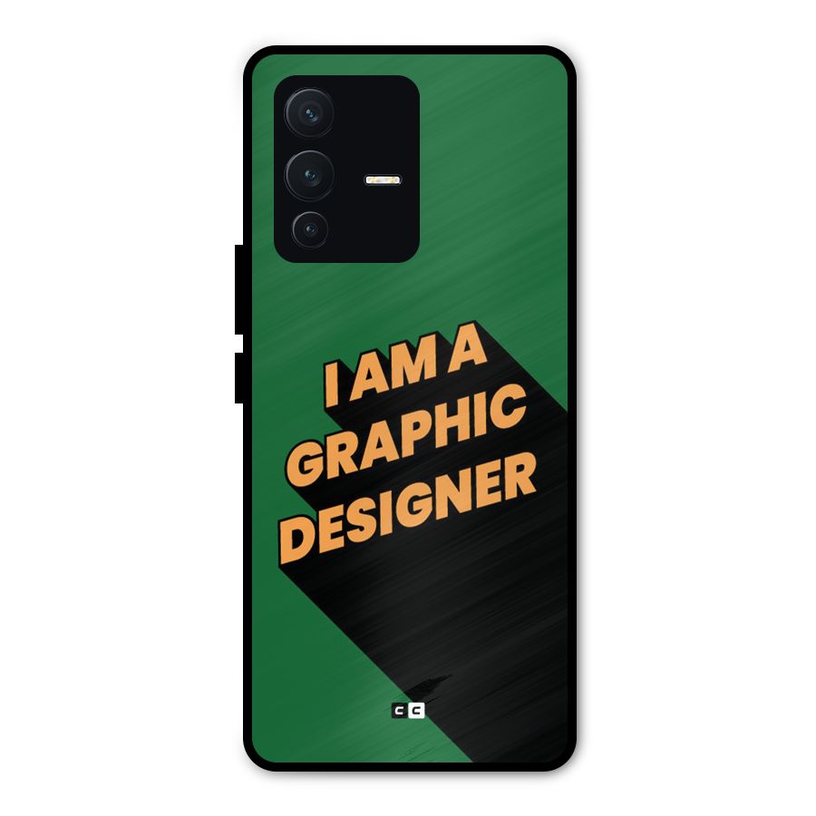 The Graphic Designer Metal Back Case for Vivo V23 Pro