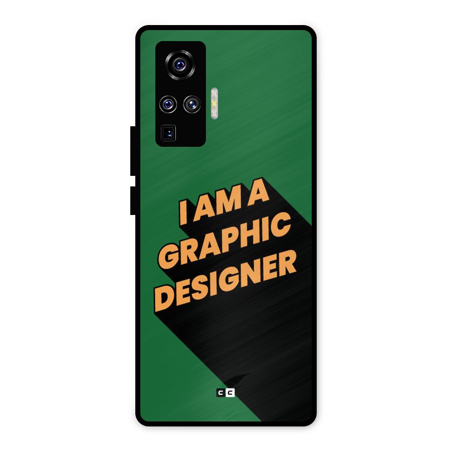 The Graphic Designer Metal Back Case for Vivo X50 Pro