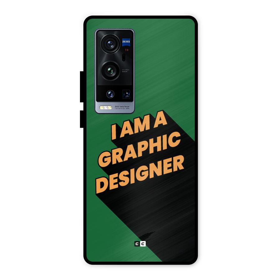The Graphic Designer Metal Back Case for Vivo X60 Pro Plus