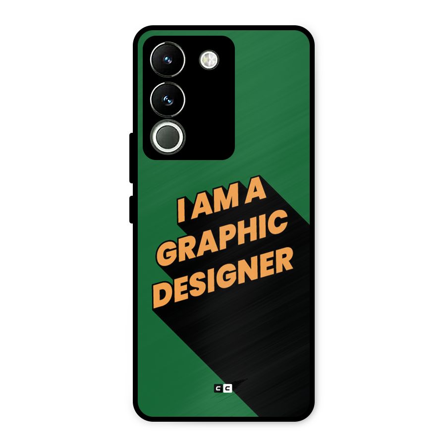 The Graphic Designer Metal Back Case for Vivo Y200