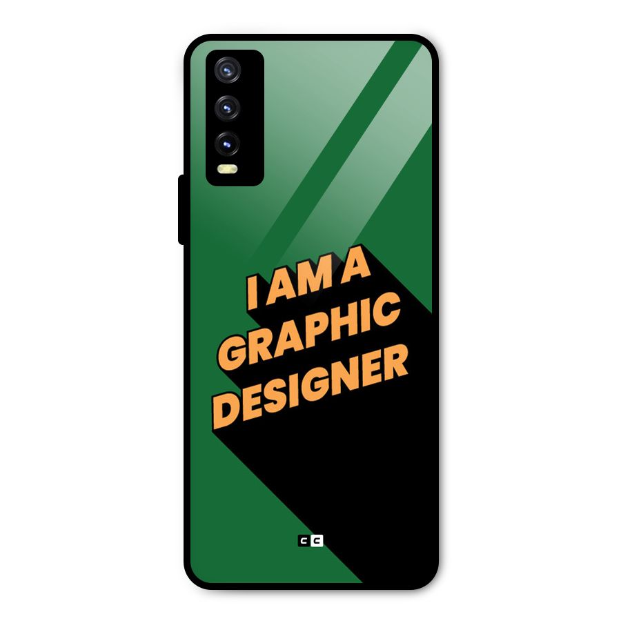 The Graphic Designer Metal Back Case for Vivo Y20g