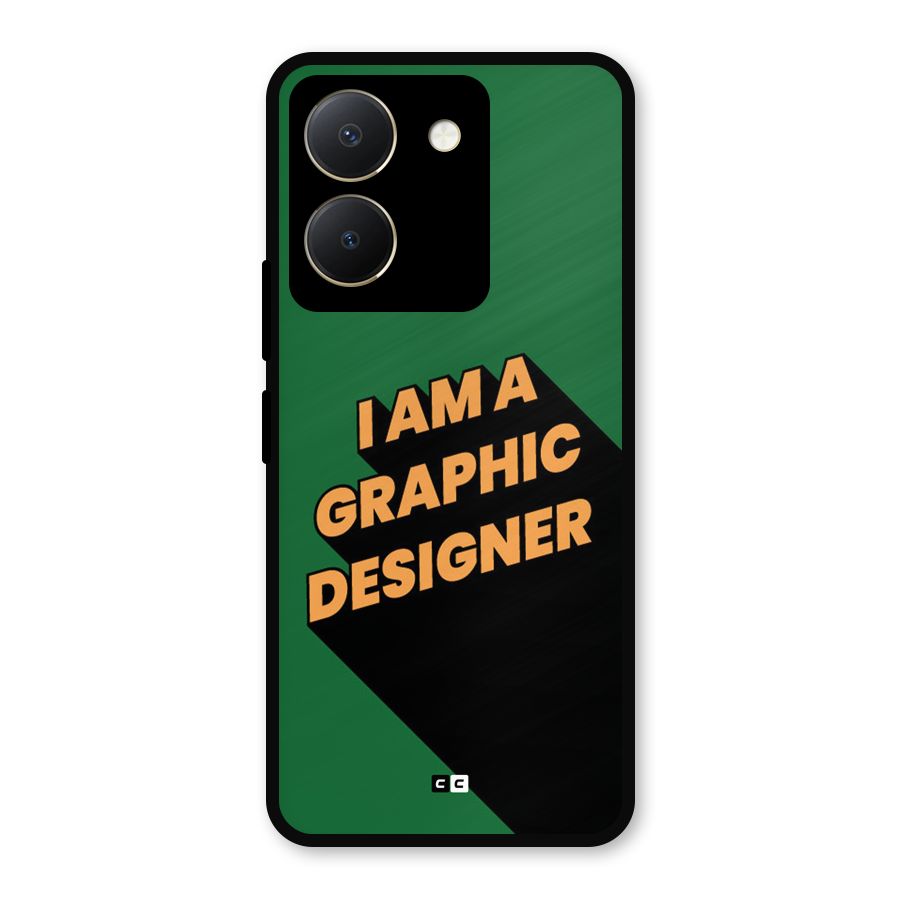 The Graphic Designer Metal Back Case for Vivo Y36